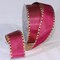 The Ribbon People Pink and Gold Two Tone Lame Wired Craft Ribbon 1.5" x 25 Yards